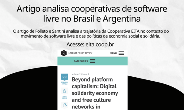 Artigo analisa cooperativas de software livre no Brasil e Argentina